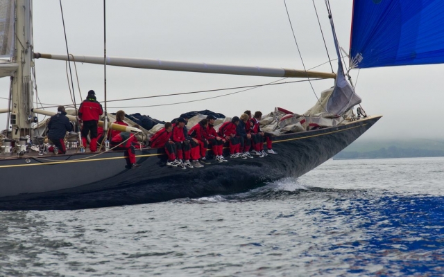 Clase practica en el mar